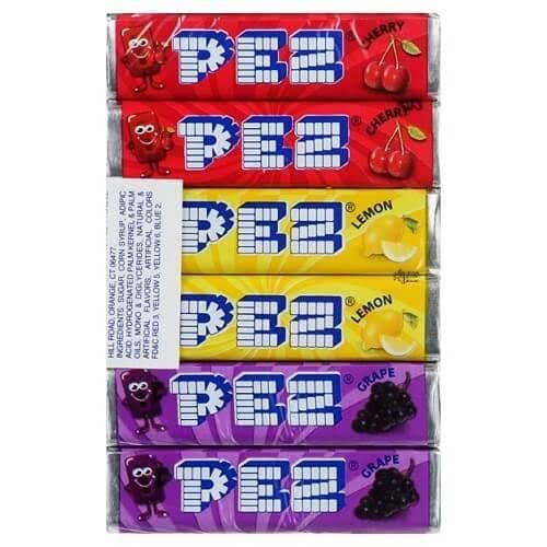 PEZ Refills /16ct assorted